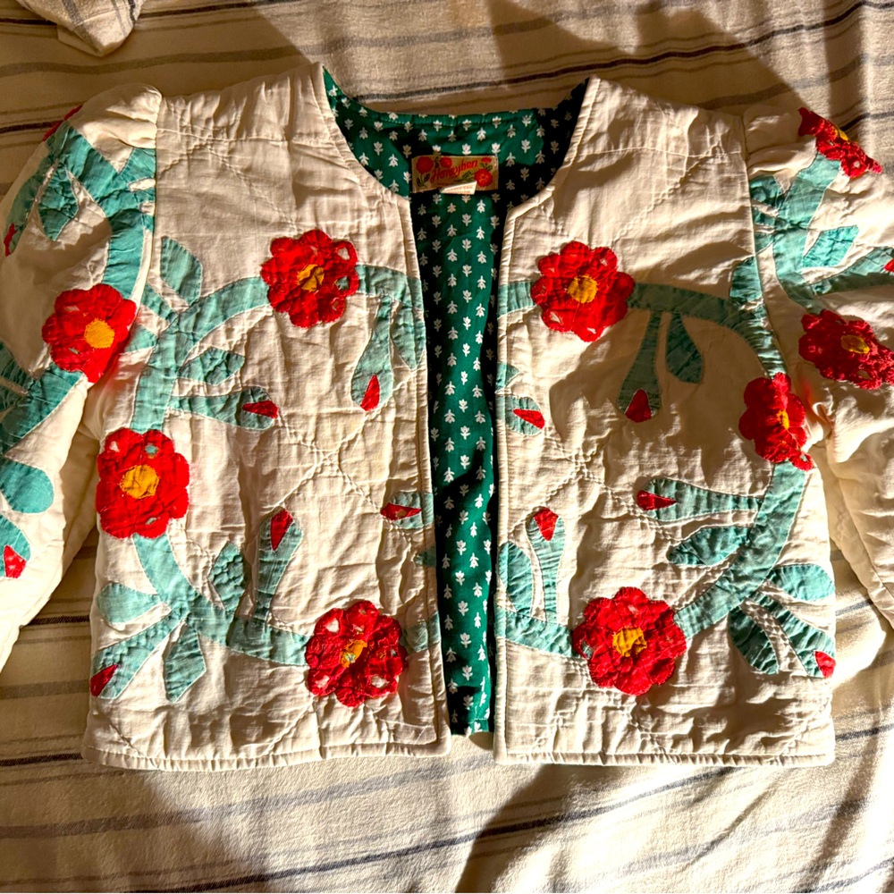 Floral Embroidered jacket